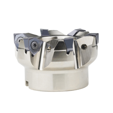 High-Performance Wnmu080608 Double-Sided Hexagonal Milling Cutter with Flat Square Shoulder and Multi-Edges for Heavy Cutting Applications