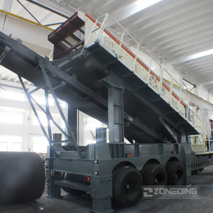 Good Mobility Mobile Impact Crushing Plant