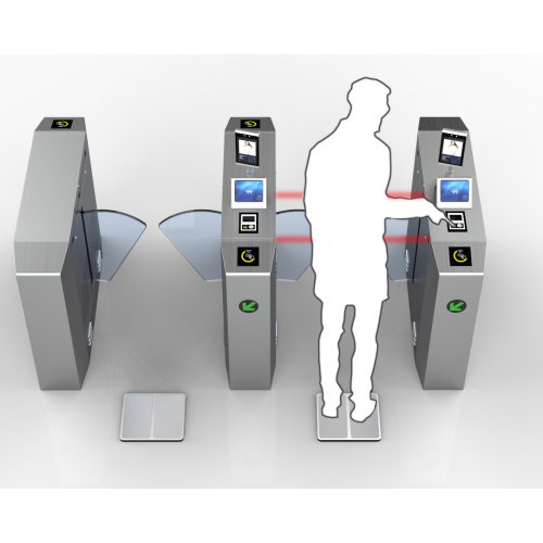 Security Esd Access Control Turnstile Gate System