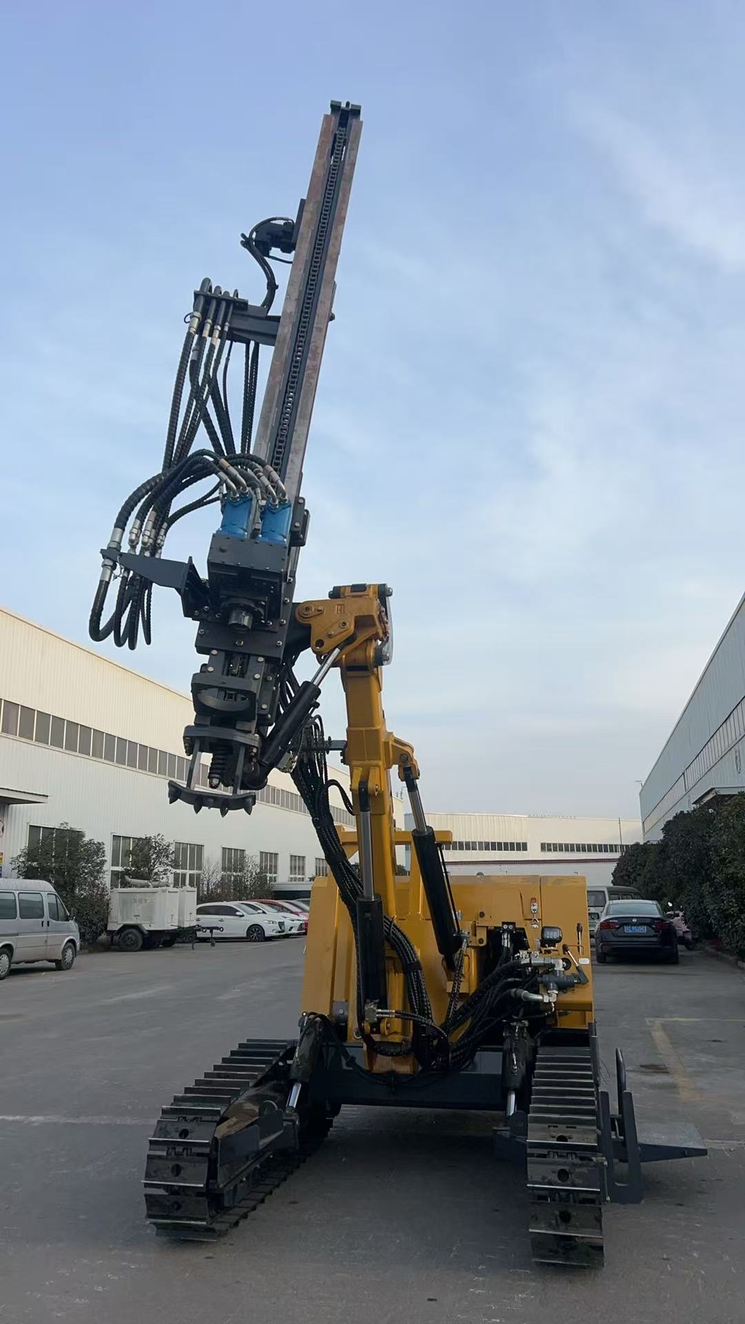 Small DTH drilling for Precision Ground Anchoring