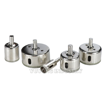 10 -delige set vacuüm geslepen natte diamant kernboorbits (3 mm tot 50 mm) - Ideaal voor snijd tegels, marmer, graniet en glas