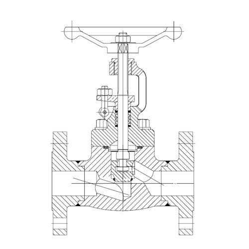 Forged Steel Globe Valve (Flanged End)