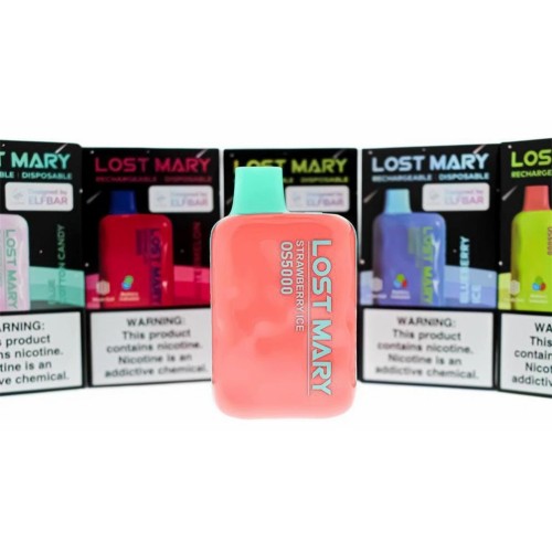 Lost Mary OS5000 Disposables Vape 2% Rechargeble