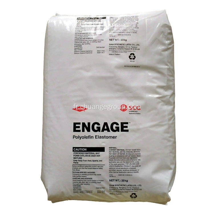 Engagez l'élastomère polyoléfine POE 8450 pour le câble métallique