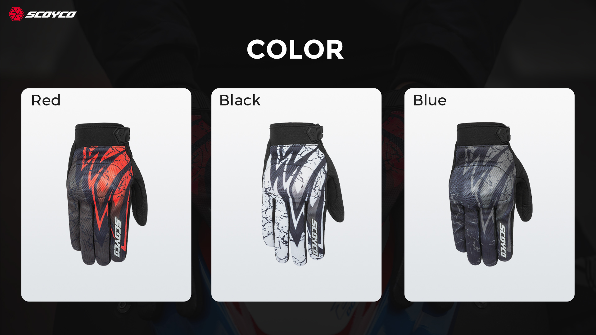 Lightweight bike gloves