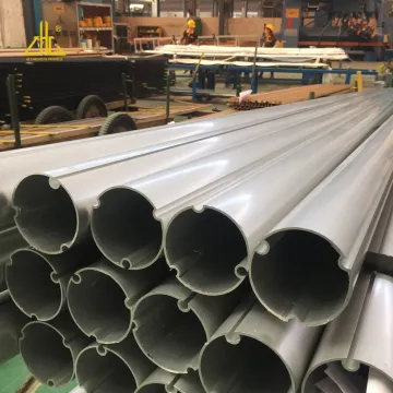 Custom Size 38mm Aluminum Pipe with Groove for Roller Blinds