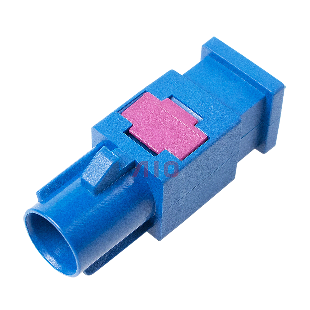 Single Dual Fakra Crimp Connector for Cable RG174
