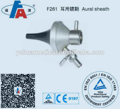 endoscope sheath for otoscope ear instruments