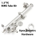 1.5"TC RIMS Tube Assembly, RIMS Tubes, Electric brewing Hardware, Homebrew Equipment