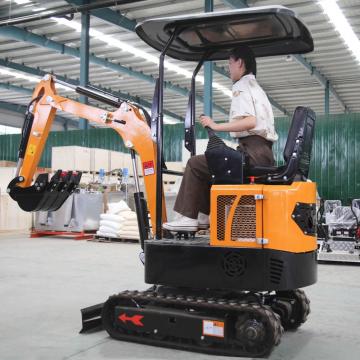 1 ton micro mini excavator rubber excavator