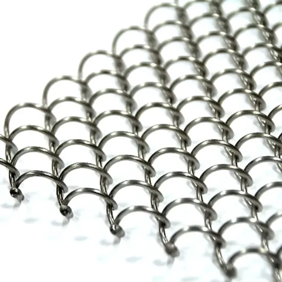 Stainless Steel 304 316 Chainmail Metal Ring Mesh