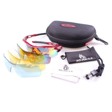 fashion sunglasses set with different useage lens