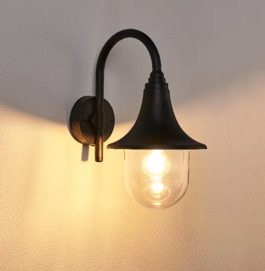 Waterproof Plastic Outdoor Garden Wall Lighting: Vintage Style with IP44 Rating - Bestseller P222