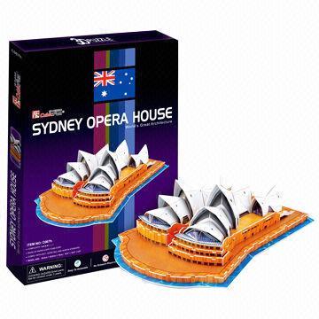 Educational Building Block Toy for Kids with Australia Design