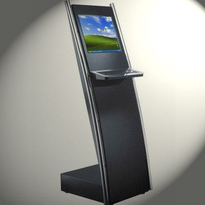 Zt2780 Free Standing Internet / Information Access / Financial Lobby Kiosks Design