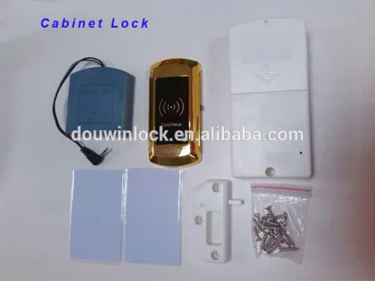 Mutifunctional electronic locker lock electronic rfid card lock new zinc alloy lock