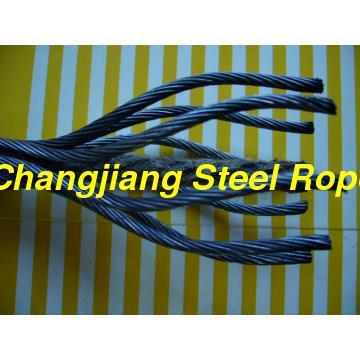 Line Contacted Steel wire rope 6x29FI+ IWRC