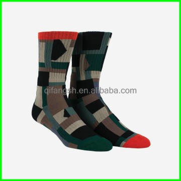 Mens custom camouflage socks