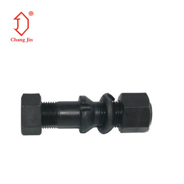 Bullone di perno a ruota di grado Black 10.9 o 12,9 per BPW