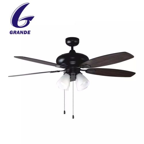 GRANDE High quality wooden leaf ceiling fans for restaurants