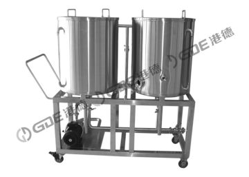 Stainless Steel Cip System With Recycle Water Tank , Cip Pump For Bar