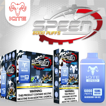 Al por mayor IQTE Speed ​​6000 Puff Europe Warehouse