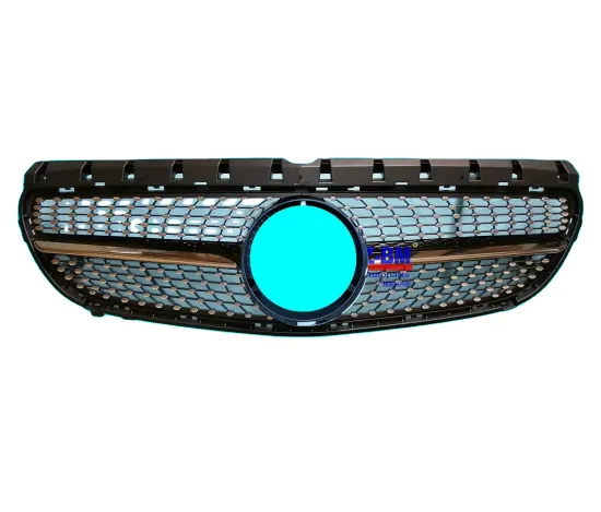 AMG GT Diamond Style Front Bumper Grille for C180 C200 C260 e200 e300 W204 W246 B