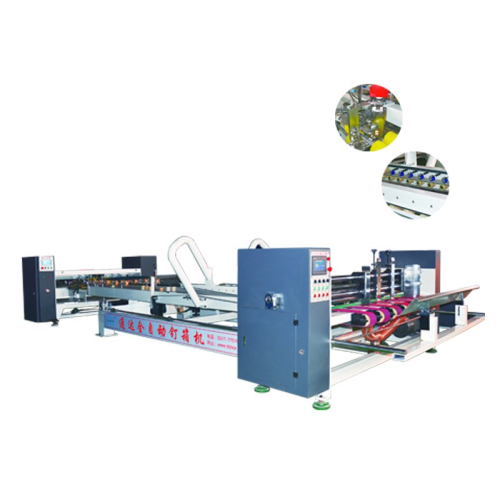Automatic paper box folder gluer machine