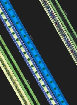 Luminous Borders Tile