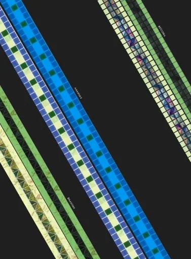 Luminous Borders Tile