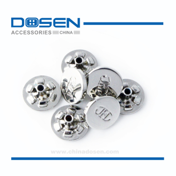 Shiny Sliver Small Snaps Metal Snap Press Button Snaps Clothes Button for Jacket Shirt Pocket Shoes Leather Clothing Shoes Skirt