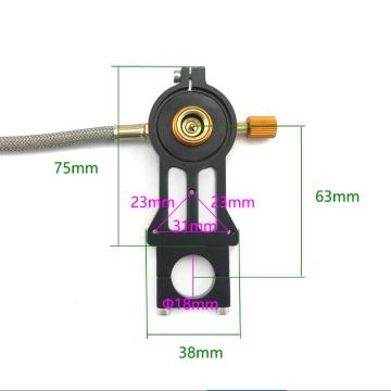 Montagem do tanque de gasolina para fumaça generagtor