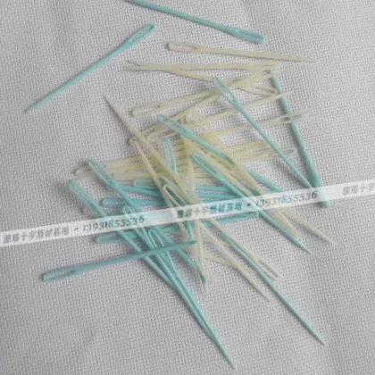 5cm/7.2cm plastic needles colorful children needles