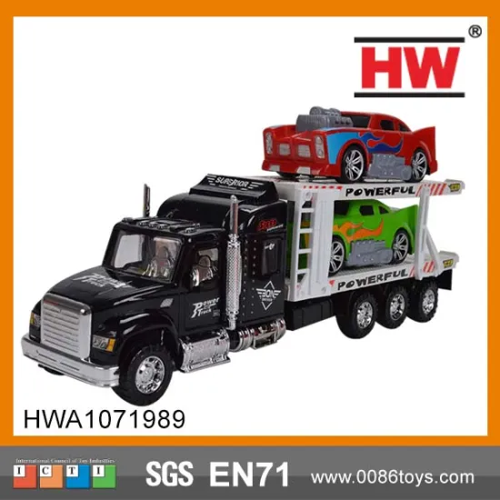 semi truck large plastic toy car