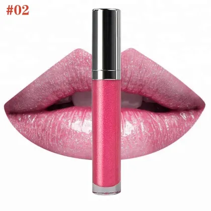 Professional Brand Lip Gloss Moisturizer Shimmer Nude Lipstick Liquid