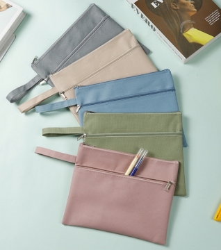 Waterproof School Document Organizer with Zipper