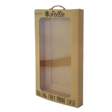 Classic Kraft paper packaging for mobile phone case