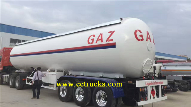 60000 Litres 30 Ton Propane Tanker Trailers