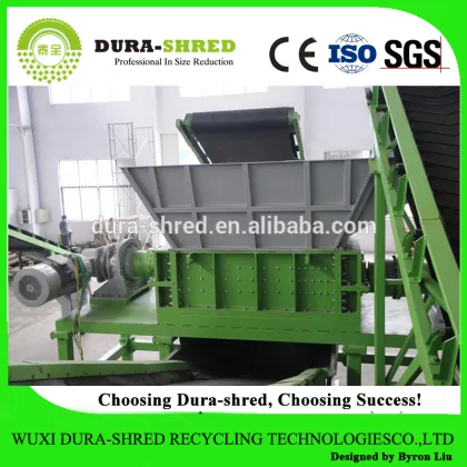 Dura-shred American standard e-waste recycling equipment
