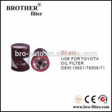 High quality OEM auto element oil filter 1560176009 for Toyota oil bath air filter