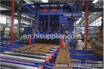 Pass Through Type Shot Blasting Machine 