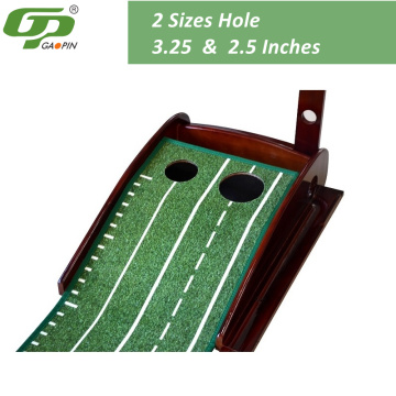 DIVOT BOARD Holz Basis Deluxe Putting Matte