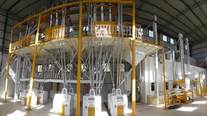 High Capacity 150 TPD Wheat Rice Flour Mill Grain Grinding Machine