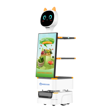 AI Interaction Advertisement Robot for Easy Deployment in Exhibitions