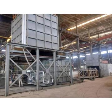 Vertical aluminum alloy quenching furnace