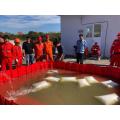 Barrera de parada de inundación para el tren ligero metropolitano