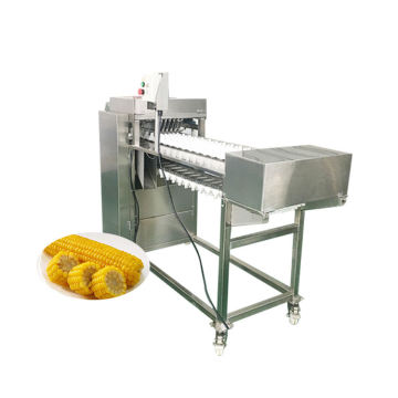 Máquina de cortador de barra de zanahoria automática para secciones de maíz dulce