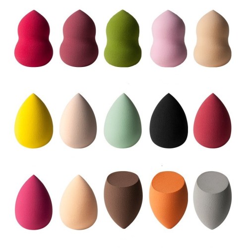 Sampula isampula yamahhala PuFF an-latex makeup sponge inkambo eyimfihlo yelebula ukwakheka kobuso