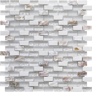 marble shell crystal mosaic