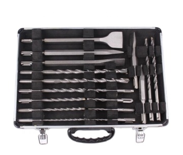 17PCS Carbide Drill Bit Set with Hex Shank and Case